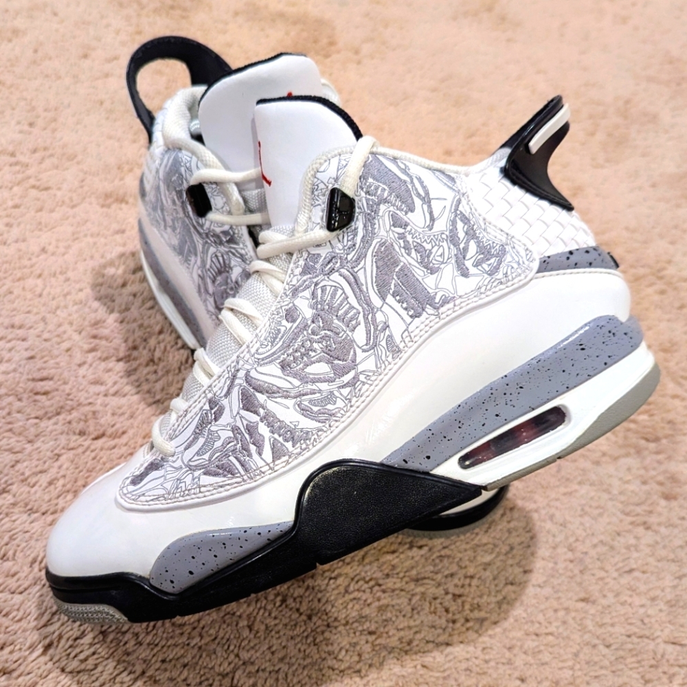 "Dub Zero" Jordan White Cement